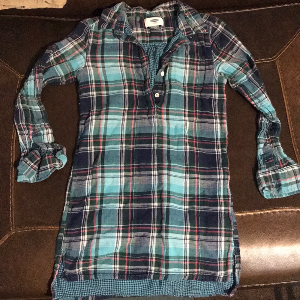Old navy plaid dress